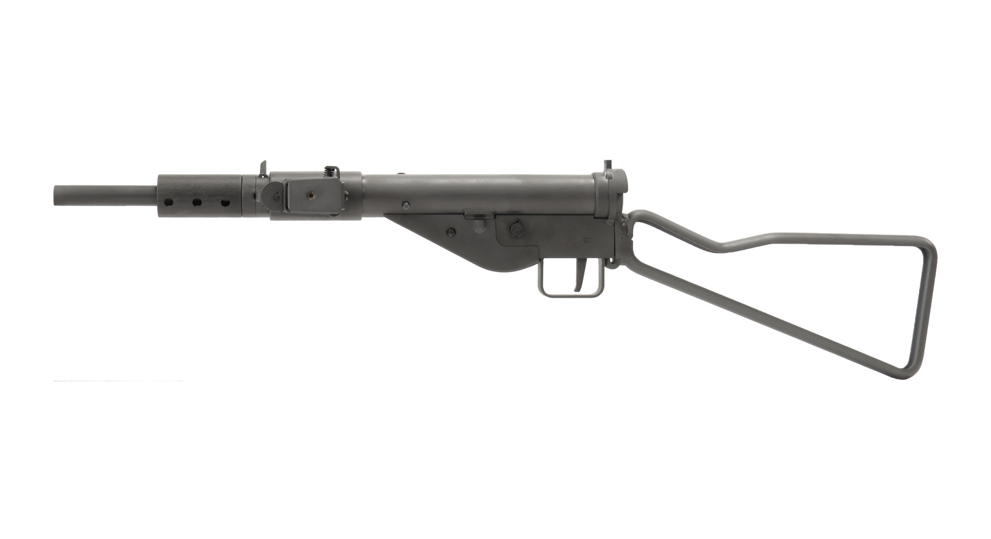 2024 STEN Gun GBB, MK.2, BSA, Skeleton Stock